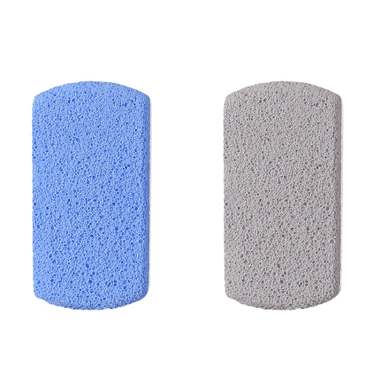 037 Double-color Grindstone Foam Glass Foot Rub, Color Random Delivery, 037