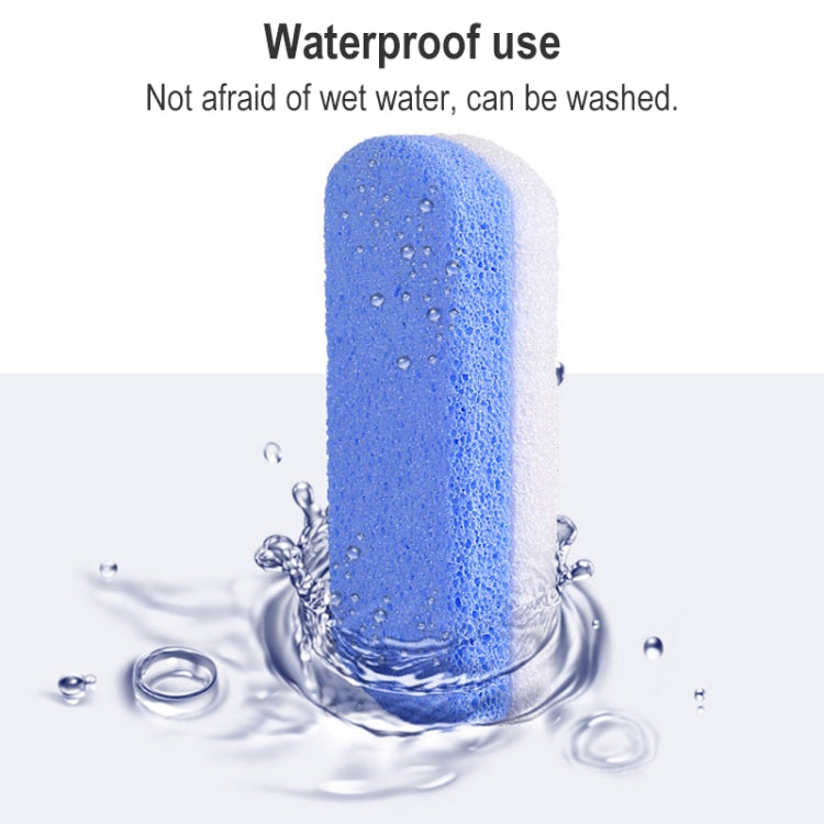 037 Double-color Grindstone Foam Glass Foot Rub, Color Random Delivery, 037