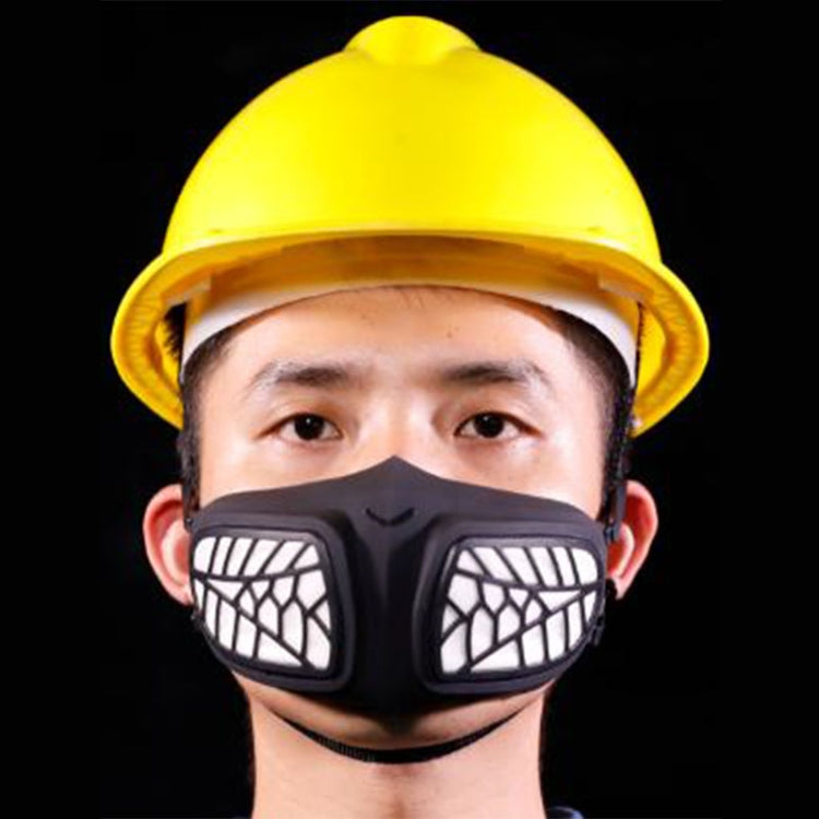 Silicone Protective Reusable PM2.5 KN95 Respirator Mask Replaceable Filter Antivirus Anti-fog Face Mask, Reusable PM2.5 KN95