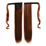 30# Invisible Seamless Bandage-style Wig Long Straight Hair Wig Ponytail, 30#