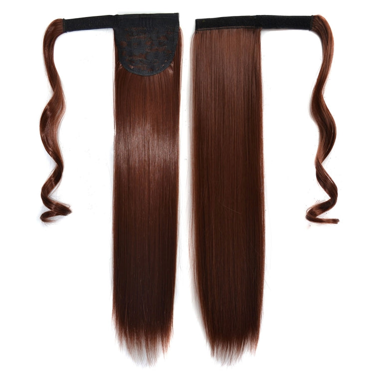 33# Invisible Seamless Bandage-style Wig Long Straight Hair Wig Ponytail, 33# 33#