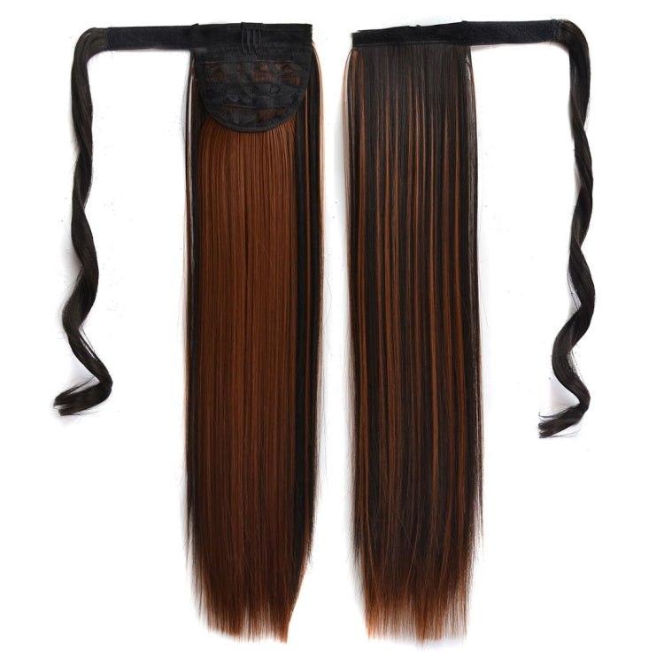 2H30# Invisible Seamless Bandage-style Wig Long Straight Hair Wig Ponytail, 2H30#