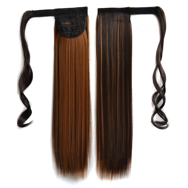 4H27# Invisible Seamless Bandage-style Wig Long Straight Hair Wig Ponytail, 4H27 4H27