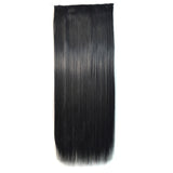 1# One-piece Seamless Five-clip Wig Long Straight Wig Piece, 1# 1#