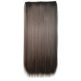 10# One-piece Seamless Five-clip Wig Long Straight Wig Piece, 10# 10#