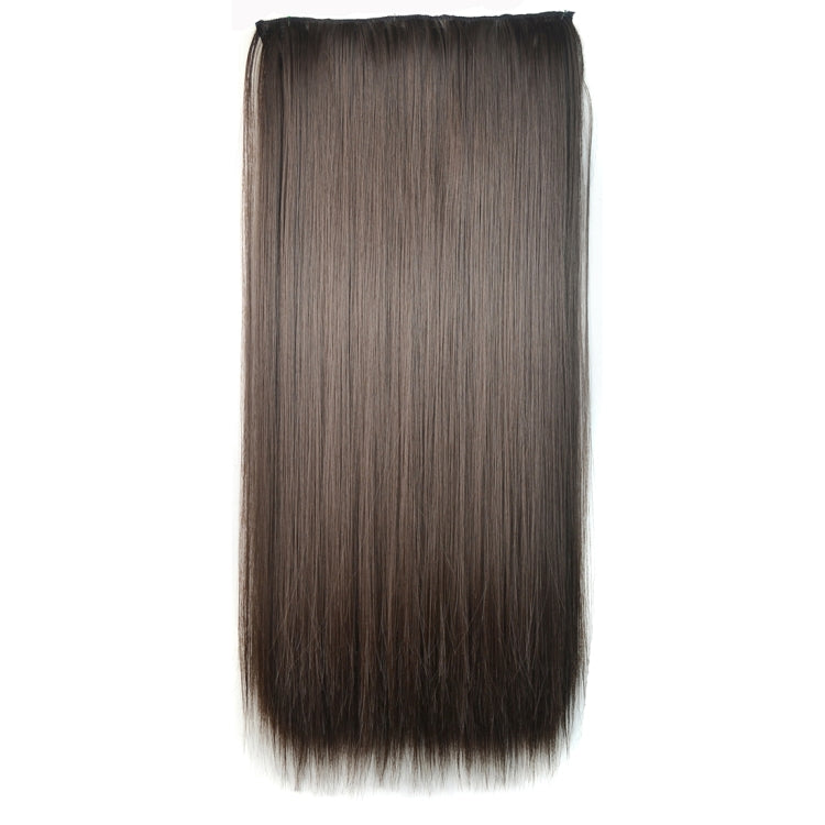 10# One-piece Seamless Five-clip Wig Long Straight Wig Piece, 10# 10#