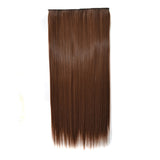 12# One-piece Seamless Five-clip Wig Long Straight Wig Piece, 12# 12#