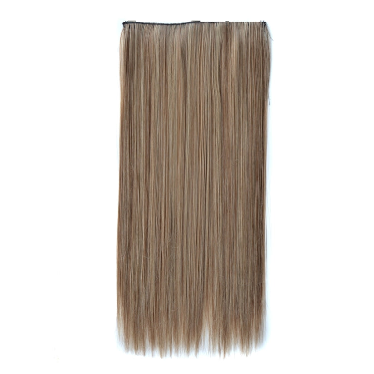 12M613# One-piece Seamless Five-clip Wig Long Straight Wig Piece, 12M613#