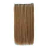 22# One-piece Seamless Five-clip Wig Long Straight Wig Piece, 22# 22#