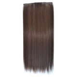 2M30# One-piece Seamless Five-clip Wig Long Straight Wig Piece, 2M30# 2M30#