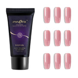 30g Nail Glue Manicure Art Rapid Extension Glue Painless Gel Extended Nail Builder Phototherapy Cream Removable, HCB3029C, HCB3029DP, HCB3029F, HCB3029LP, HCB3029Q, HCB3029RR, HCB3029T, HCB3029TF, HCB3029W
