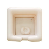PVC Portable Square Inflatable Wash Basin Home Care Shampoo Trough, Inflatable Wash Basin