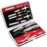 11 In 1 Classic Fashion Nail Care Clipper Pedicure Manicure Kits, 11 In 1 11 In 1