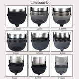 HJ-2019 Men Electric Shaver Fader Self-help Hair Clipper with Cloth + Sponge + Spare Cutter Head, Standard Version, CN Plug, with Cloth + Sponge + Spare Cutter Head