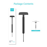 XPREEN XPRE034 Stretchable Handle Stainless Steel Blade Back Shaver Adjustable Back Razor with Lanyard for Men, XPRE034