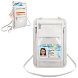 HAWEEL Neck Passport Wallet Bag Document Organizer Credit Cards Case Bag, Neck Pouch