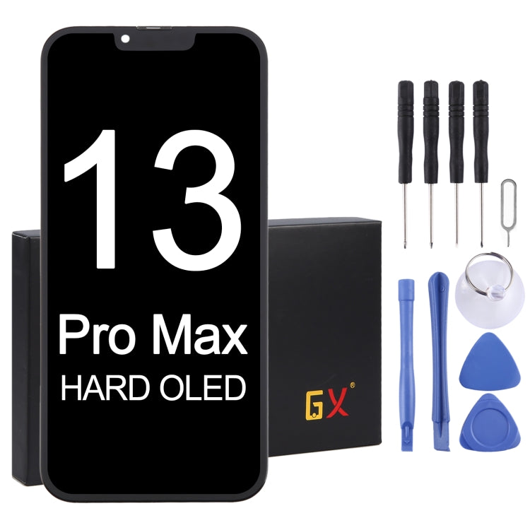 GX Hard OLED Screen For iPhone 13 Pro Max, Remove IC Need Professional Repair, For iPhone 13 Pro Max(Hard OLED) For iPhone 13 Pro Max(Hard OLED)
