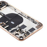 Battery Back Cover Assembly (with Side Keys & Power Button + Volume Button Flex Cable & Wireless Charging Module & Motor & Charging Port & Speaker Ringer Buzzer & Card Tray & Camera Lens Cover) for iPhone 11 Pro, For iPhone 11 Pro                      ...