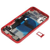 Battery Back Cover Assembly (with Side Keys & Speaker Ringer Buzzer & Motor & Camera Lens & Card Tray & Power Button + Volume Button + Charging Port & Wireless Charging Module) for iPhone 12 Mini, For iPhone 12 Mini (Assembly)