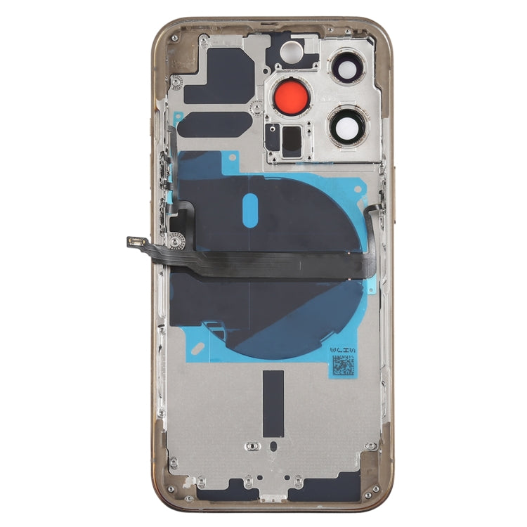 For iPhone 13 Pro Battery Back Cover with Side Keys & Card Tray & Power + Volume Flex Cable & Wireless Charging Module, For iPhone 13 Pro(Assembly)