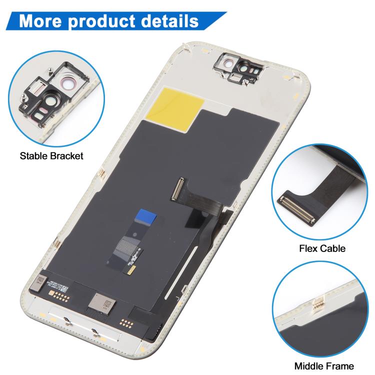 JK Hard OLED Screen For iPhone 15 Pro, For iPhone 15 Pro