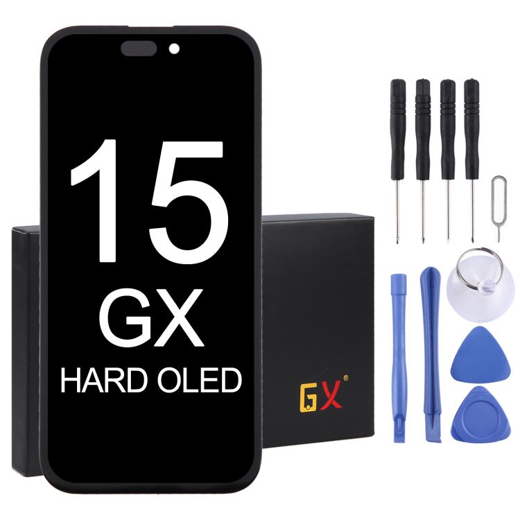 GX Hard OLED Screen For iPhone 15, For iPhone 15 For iPhone 15