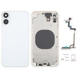 Back Cover with Appearance Imitation of iP16 for iPhone XR, Green, Blue, White, Black, Pink White White