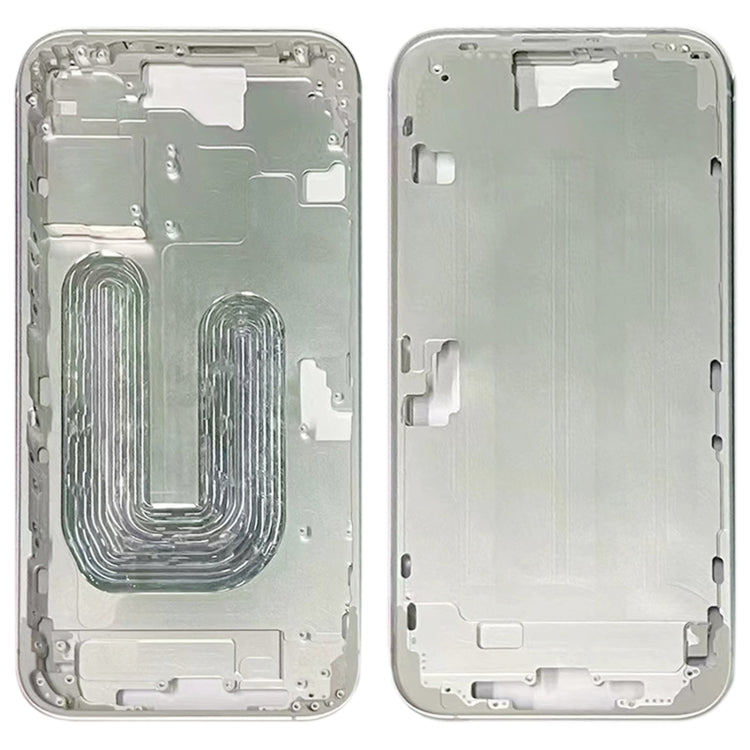For iPhone 16 Plus Middle Frame Bezel Plate, For iPhone 16 Plus For iPhone 16 Plus Silver