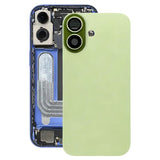 For iPhone 17 Original Glass Battery Back Cover with Camera Lens Cover, For iPhone 17(with Camera Lens)