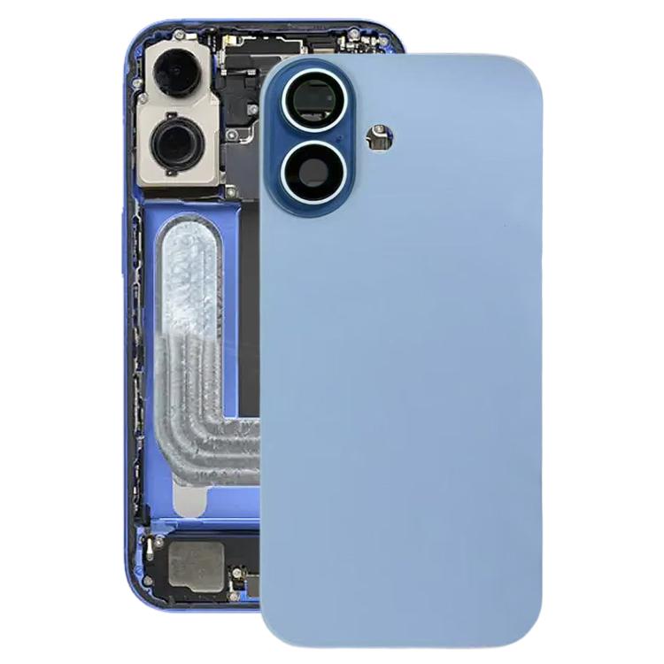 For iPhone 17 Original Glass Battery Back Cover with Camera Lens Cover, For iPhone 17(with Camera Lens)