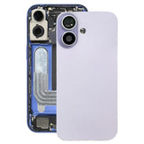For iPhone 17 Original Glass Battery Back Cover with Camera Lens Cover, For iPhone 17(with Camera Lens)