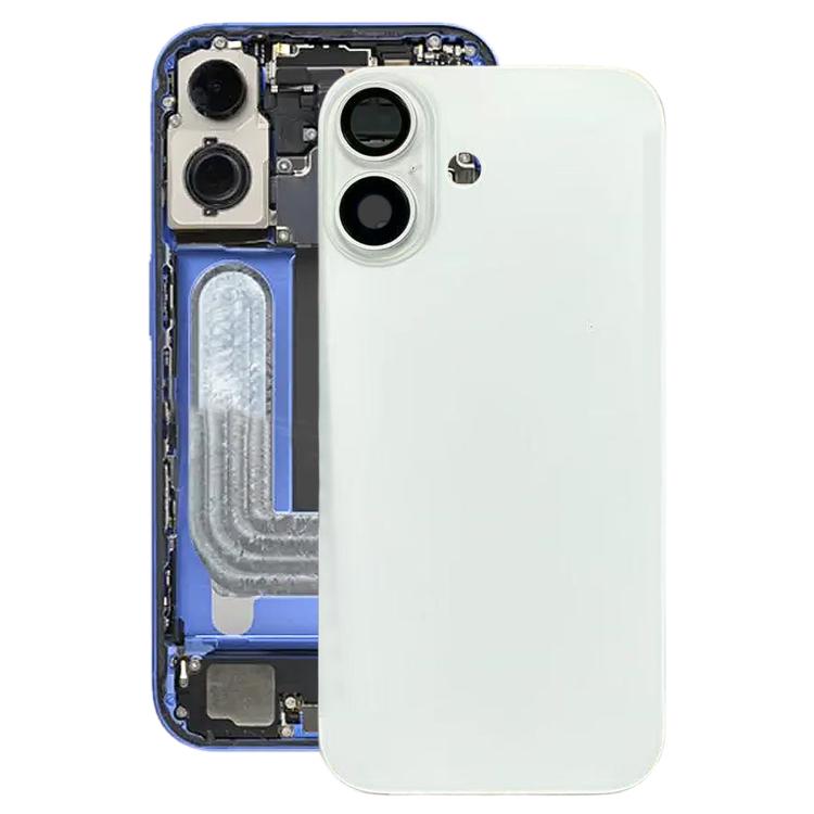 For iPhone 17 Original Glass Battery Back Cover with Camera Lens Cover, For iPhone 17(with Camera Lens)