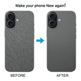 For iPhone 17 Original Glass Battery Back Cover with Camera Lens Cover, For iPhone 17(with Camera Lens)