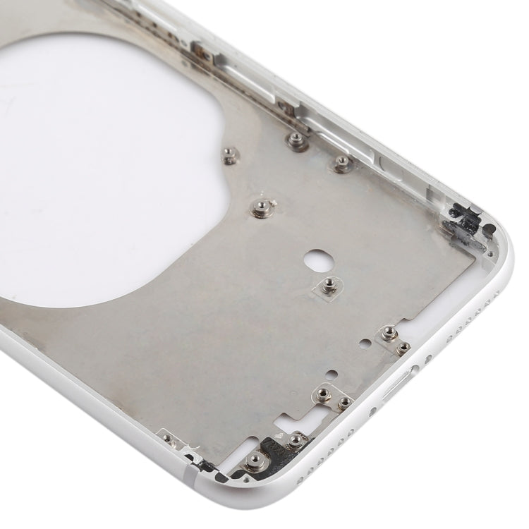 Transparent Back Cover with Camera Lens & SIM Card Tray & Side Keys for iPhone 8, For iPhone 8 (Transparent Back), For iPhone 8 (Transparent White), For iPhone 8 (Transparent Gold), For iPhone 8 (Transparent Red)