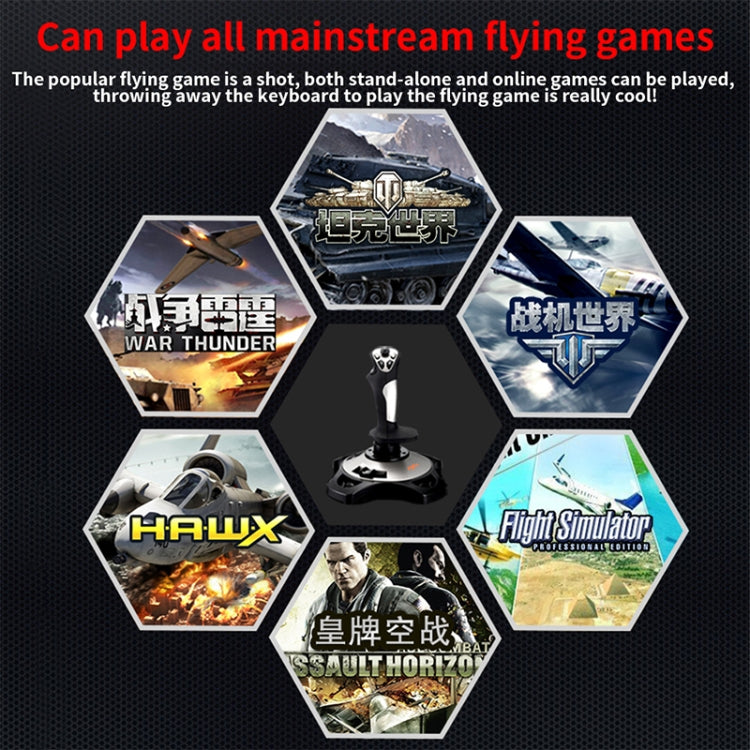 PXN PXN-2113 PC Game Imitate Flight Controller Flying Rocker, PXN PXN-2113