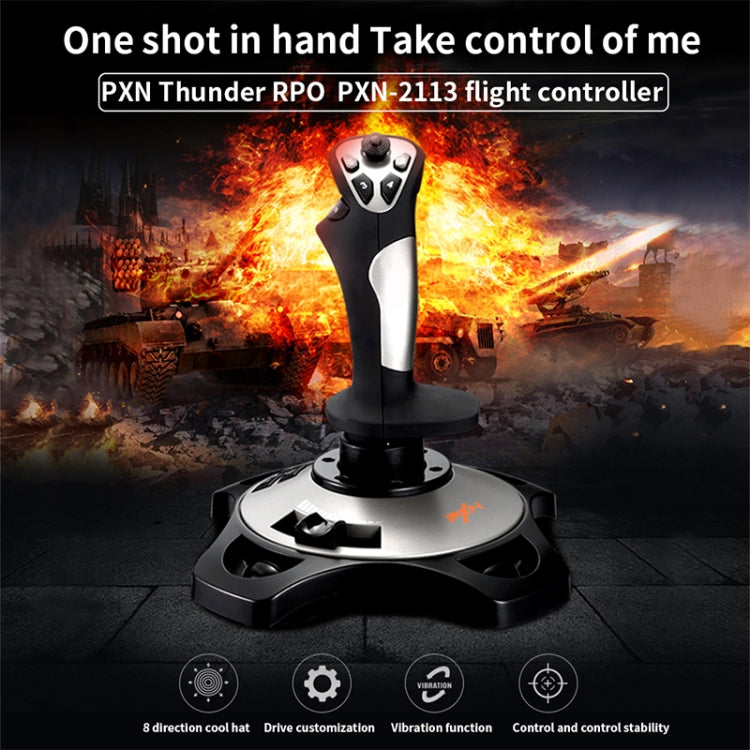 PXN PXN-2113 PC Game Imitate Flight Controller Flying Rocker, PXN PXN-2113