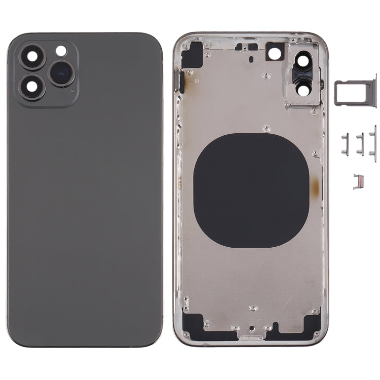 Back Housing Cover with Appearance Imitation of iP13 Pro for iPhone X, for iPhone X(Black), for iPhone X(Gold), for iPhone X(Blue), for iPhone X(White) for iPhone X(Black) Black