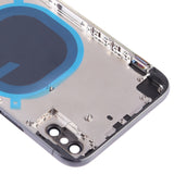 Back Housing Cover with SIM Card Tray & Side keys for iPhone X, For iPhone X(with SIM Card Tray), For iPhone X (Camera Lens+Side Keys), For iPhone X with Side keys, For iPhone X with Camera Lens