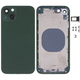 Back Housing Cover with Appearance Imitation of iP13 for iPhone XR, For iPhone XR to i13(Green) For iPhone XR to i13(Green)