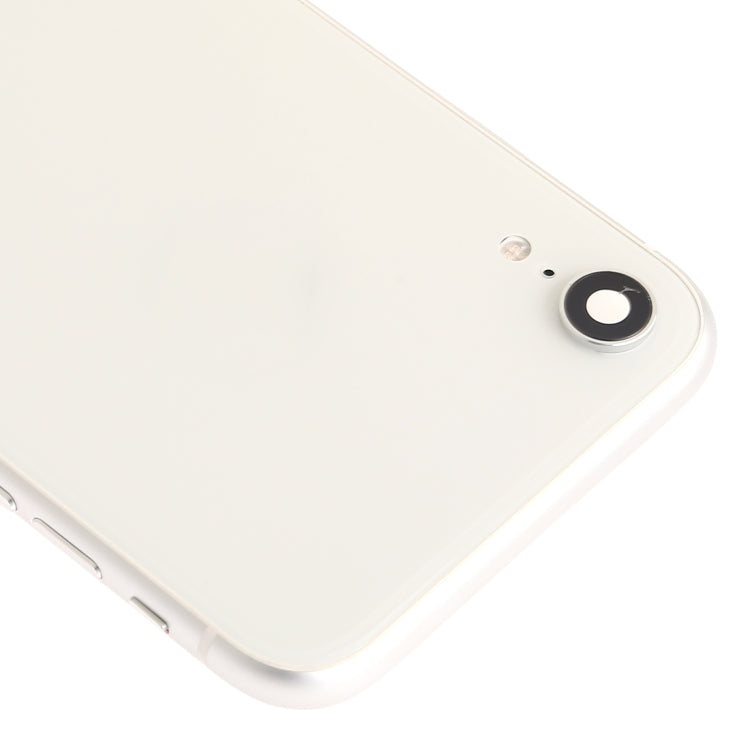 Battery Back Cover Assembly (with Side Keys & Speaker Ringer Buzzer & Motor & Camera Lens & Card Tray & Power Button + Volume Button + Charging Port + Signal Flex Cable & Wireless Charging Module) for iPhone XR, For iPhone XR (Full Assembly)           ...