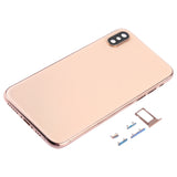 Back Cover with Camera Lens & SIM Card Tray & Side Keys for iPhone XS, For iPhone XS (Camera Lens+Side Keys), For iPhone XS with Side keys, For iPhone XS with Card Tray