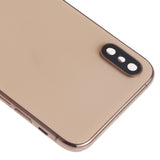Battery Back Cover Assembly (with Side Keys & Speaker Ringer Buzzer & Motor & Camera Lens & Card Tray & Power Button + Volume Button + Charging Port + Signal Flex Cable & Wireless Charging Module) for iPhone XS, For iPhone XS (Full Assembly)           ...