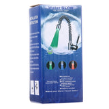 SDF2-B13 1 LED Temperature Sensor RGB LED Faucet Light Water Glow Shower, Size: 78 x 30mm, Interface: 22mm (Silver), SDF2-B13