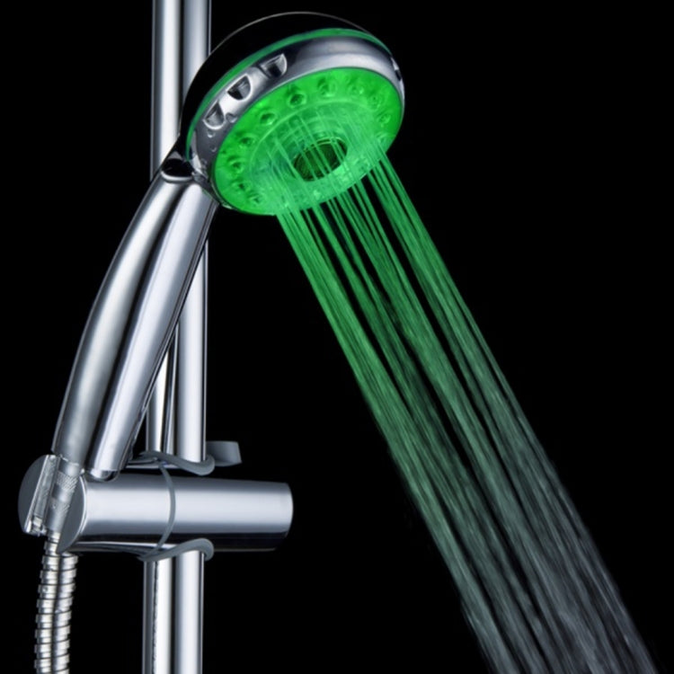 SDS-A21 15 LEDs ABS Temperature Sensor RGB LED Shower Head, Size: 22 x 8 x 4.5cm, Interface: 20mm, SDS-A21