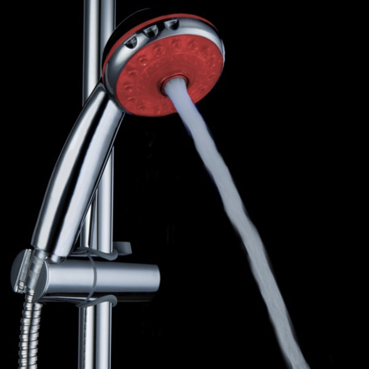 SDS-A21 15 LEDs ABS Temperature Sensor RGB LED Shower Head, Size: 22 x 8 x 4.5cm, Interface: 20mm, SDS-A21