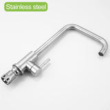 304 Stainless Steel Rotatable Faucet Sinks Cold And Hot Water Tap, Cold And Hot Water Tap