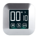 TS-83 Touch Timer Alarm Clock Kitchen Food LCD Large Screen Countdown Electronic Reminder, TS-83 TS-83