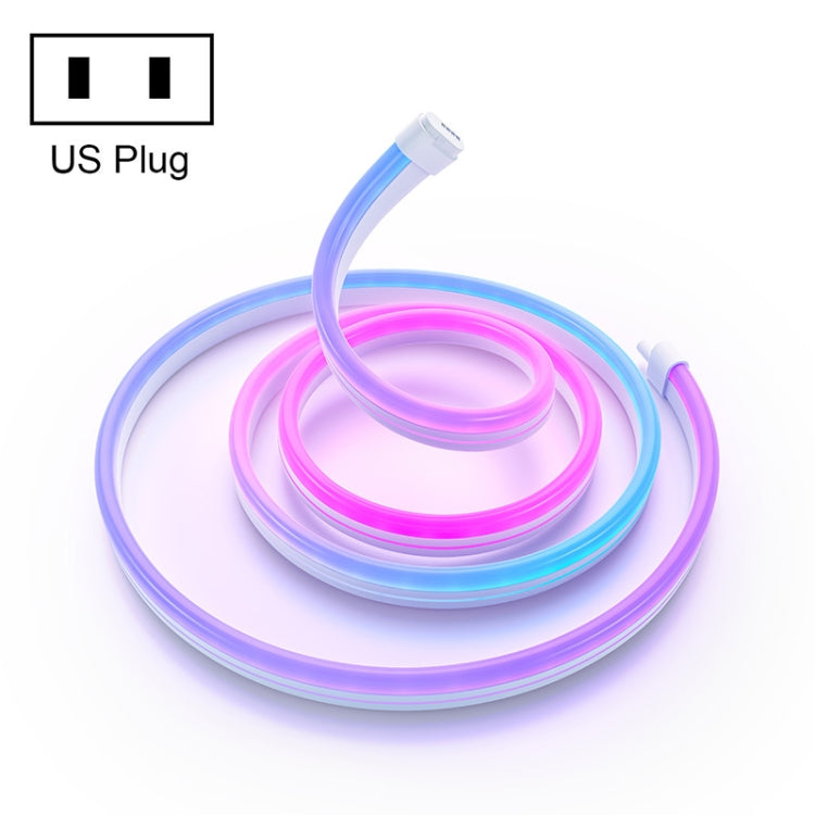 Xiaomi Mijia 2m Synchronized RGB Ambient Light Strip, US Plug, 2m Light Strip