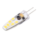 12 LED SMD 2835 Silicone, DC 12V, Small Size: 4.1x1x1cm