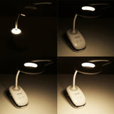 28 LEDs Flexible Goose Neck Hollow Ring Design Eye Protection Light with Clip & Small Night Light Function, TGX-770